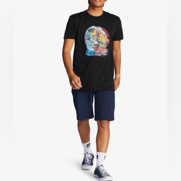 NWT QUIKSILVER Freedom Flyer 4th Tee Shirt - Picture 9 of 9